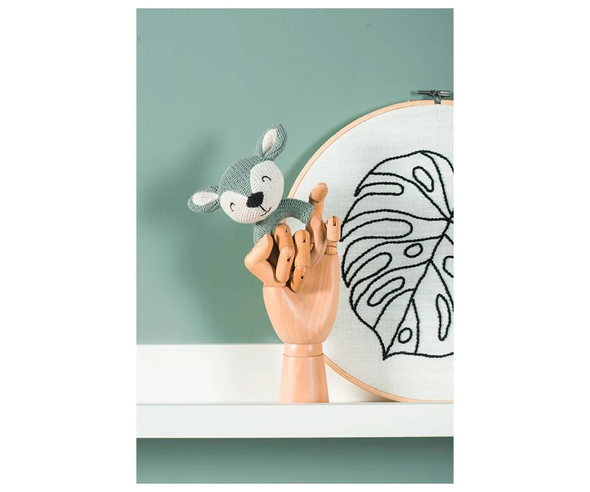 Juguetes Para Recién Nacidos^Jollein Mordedor Ciervo Ash Green