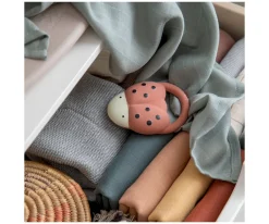 Juguetes Para Recién Nacidos^Sebra Mordedor de Caucho Luca Ladybird