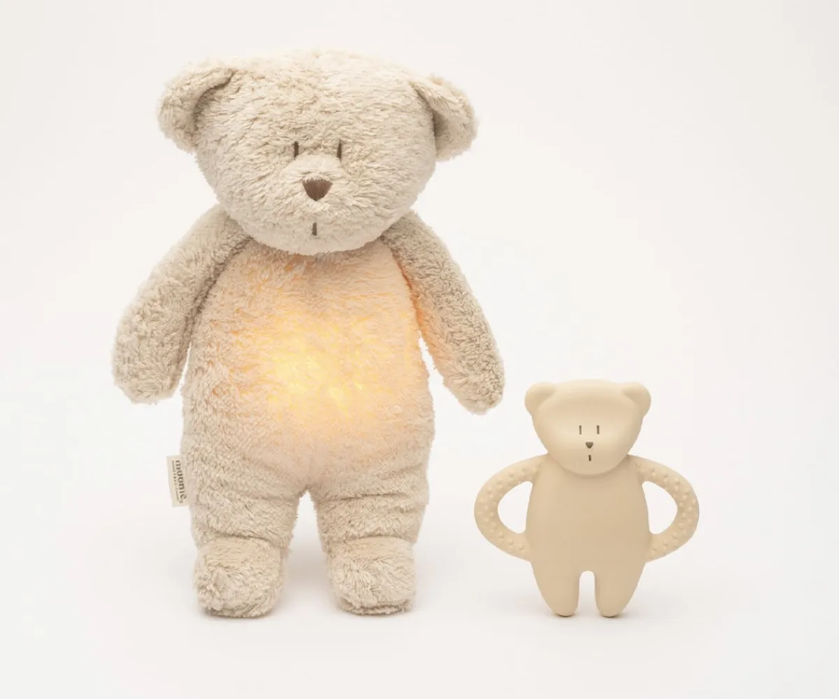 Mordedores^Moonie Mordedor de Caucho Natural Oso Sand