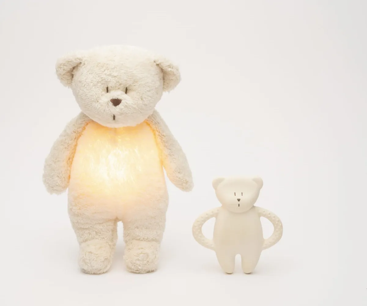 Mordedores^Moonie Mordedor de Caucho Natural Oso Polar