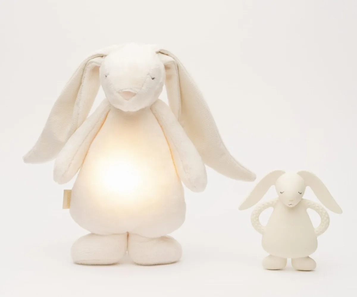 Mordedores^Moonie Mordedor de Caucho Natural Conejo Cream