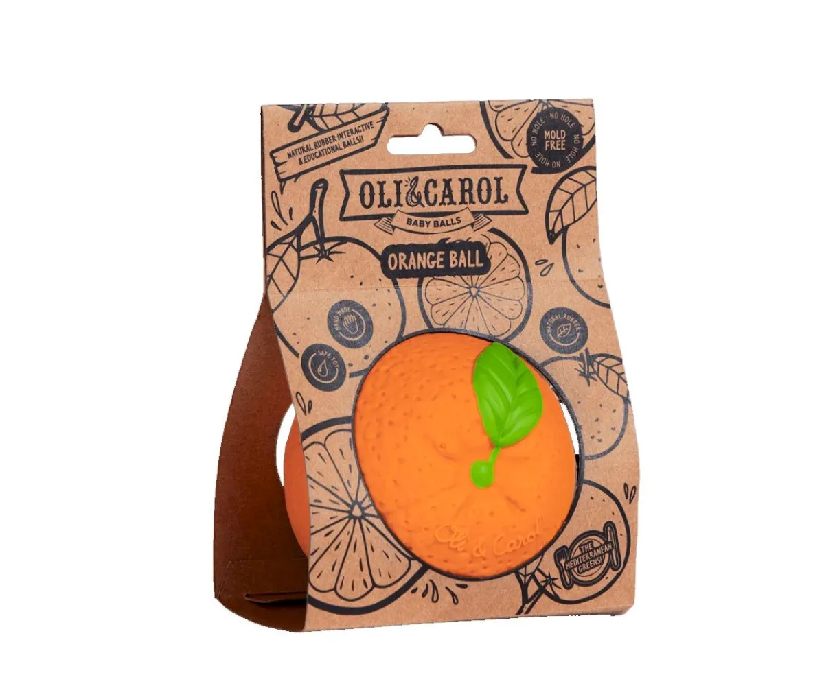 Mordedor Naranja Baby Ball Niños Juguetes Para Niños De Un Año|Mordedores