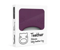 Mordedores^We Might Be Tiny Mordedor Silicona Gato Plum