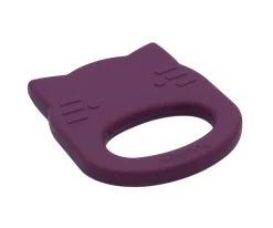 Mordedores^We Might Be Tiny Mordedor Silicona Gato Plum