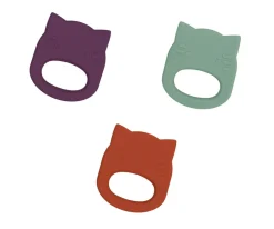 Mordedores^We Might Be Tiny Mordedor Silicona Gato Plum