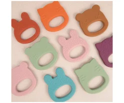 Mordedores^We Might Be Tiny Mordedor Silicona Gato Teja