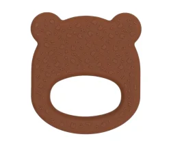 Mordedores^We Might Be Tiny Mordedor Silicona Oso Chocolate Brown