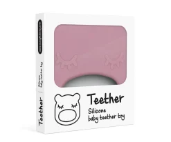 Mordedores^We Might Be Tiny Mordedor Silicona Oso Dusty Rose