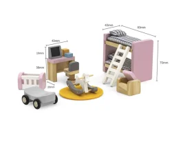 Clearance Muebles Dormitorio Infantil para Casa de Muñecas Niños Accesorios Para Muñecas|Juguetes Niños 4 Años