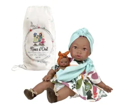 Muñecos^Nines d'Onil Muñeca Alika con Bebé Azul