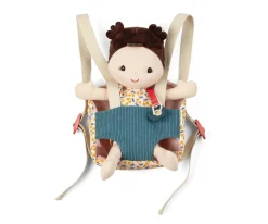 Muñecos^Lilliputiens Muñeca de Tela Jeanne y Portabebé