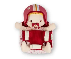 Muñecos^Lilliputiens Muñeca de Tela Lena y Asiento de Bicicleta