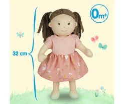 Muñecos^Heless Muñeca de Tela Lucie con Vestido`Personalizable 32 cm