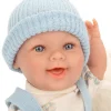 Muñecos^Arias Muñeca Elegance Gadi Azul con Capazo 33 cm