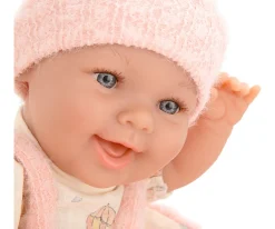 Muñecos^Arias Muñeca Elegance Gadi Rosa con Capazo 33 cm