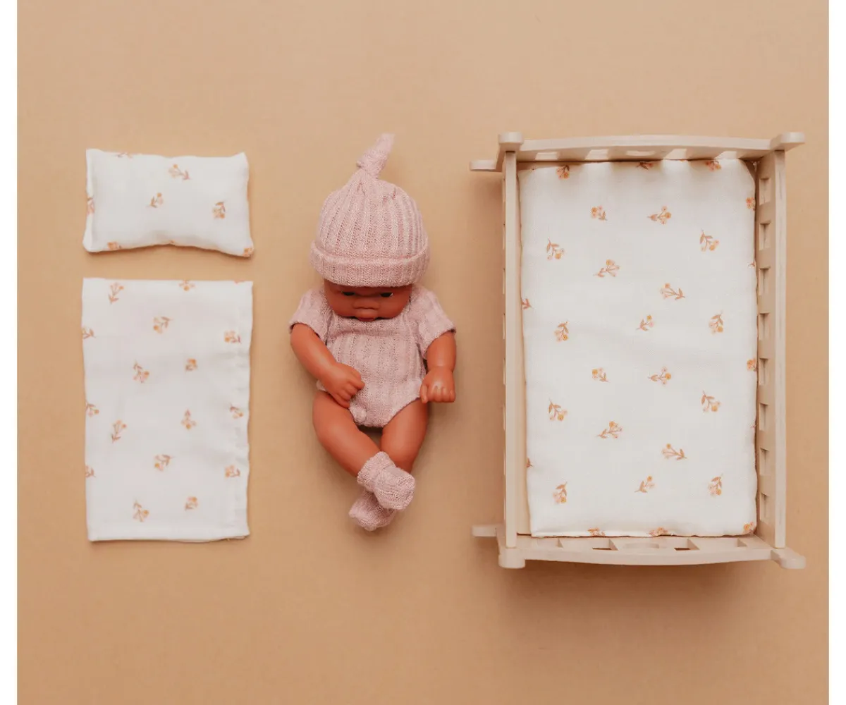 Muñecos^Mrs Ertha Muñeca Lupitas Josie Capullos de Flores 20 cm