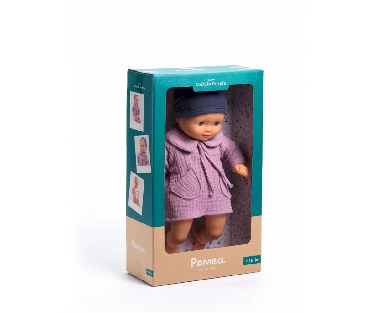 Juguetes Para Niños De Un Año^Djeco Muñeco Baby Pomea Dahlia Purple