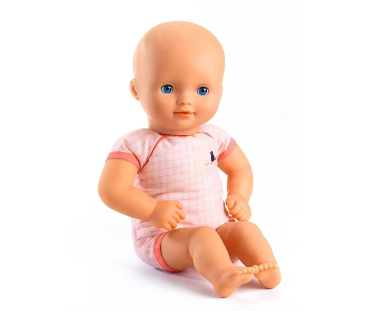 Juguetes Para Niños De Un Año^Djeco Muñeco Baby Pomea Dahlia Purple