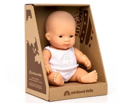 Hot Muñeco Bebé Asiático 21cm Niños Muñecos|Juguetes Para Niños De Un Año