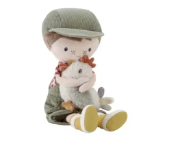 Online Muñeco Blandito Jim Granjero con Gallina Niños Juguetes Para Niños De Un Año|Juguetes Para Niños De 18 Meses