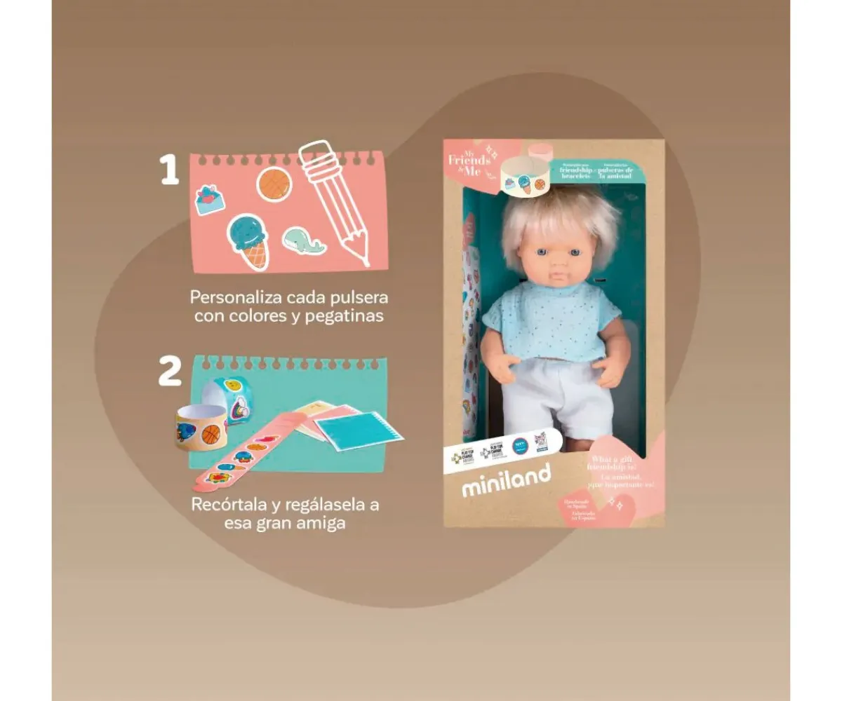 Clearance Muñeco Caucásico Rubio My Friends & Me 38 cm Niños Juguetes Niños 4 Años|Juguetes Niños 5 Años