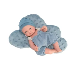 Muñecos^Así Muñeco Gordi con Pelele Azul y Cojín Nube Azul