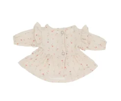 Muñecos^Monnëka Muñeco Helena con Vestido y Gorrito White Flowers