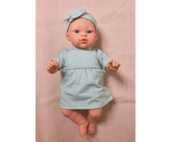 Muñecos^Monnëka Muñeco Helena con Vestido Sage Dots