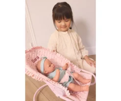 Muñecos^Monnëka Muñeco Helena con Vestido Sage Dots