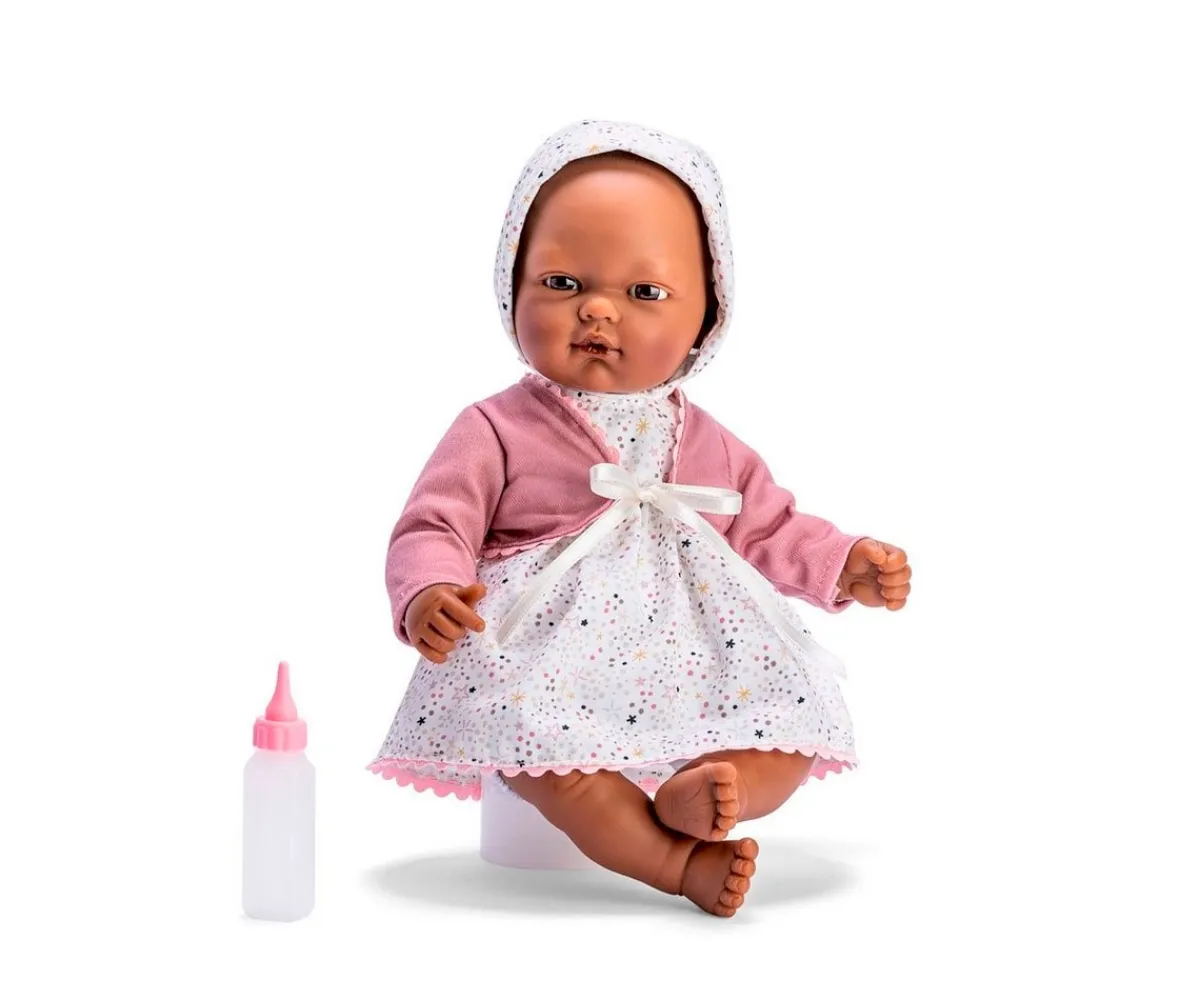 Muñecos^Así Muñeco Oli con Vestido Estrellas y Chaqueta Rosa