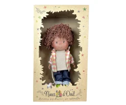 Muñecos^Nines d'Onil Muñeco Pippo Mulato con Mascota