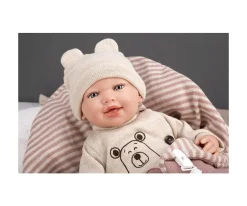 Hot Muñeco Reborn Lain con Saco 45 cm Niños Juguetes Niños 8 Años|Juguetes Niños + 10 Años