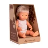 Online Muñeco Síndrome de Down Rubio 38cm Niños Juguetes Niños 3 Años|Muñecos