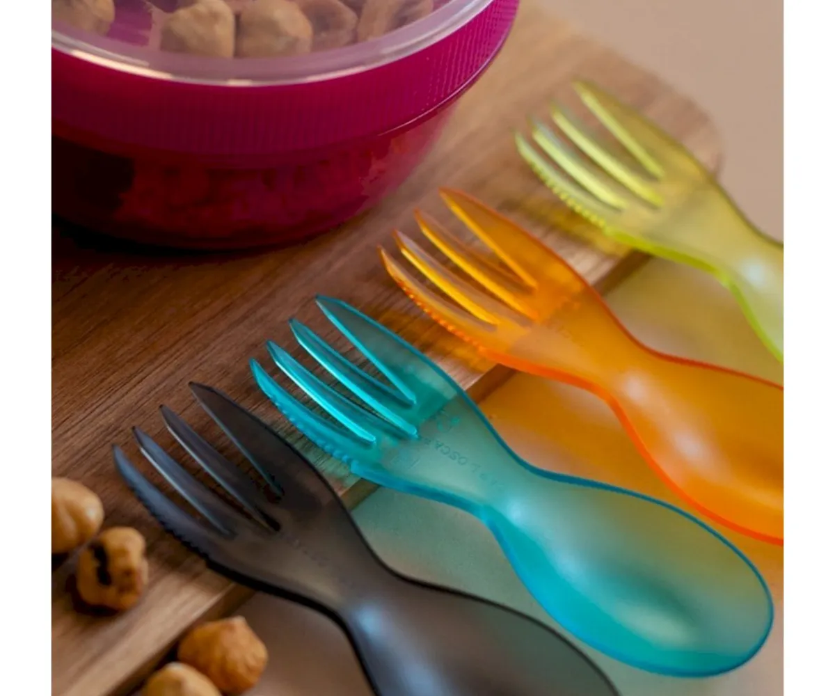 Multi Cubierto Cutelery Lime Comer Al Aire Libre|Vajilla Infantil