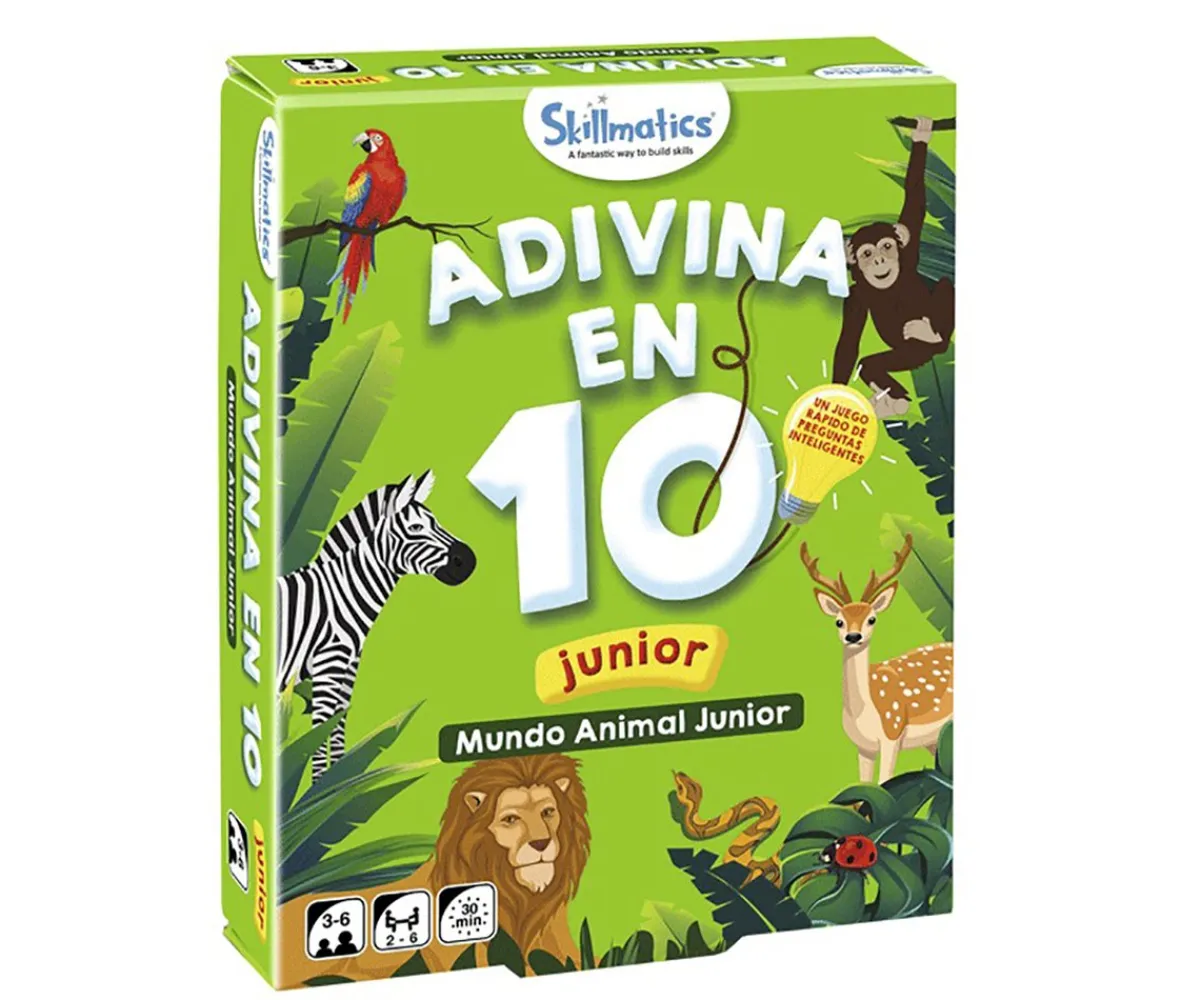 Juguetes Niños 4 Años^Skillmatics Mundo Animal Junior