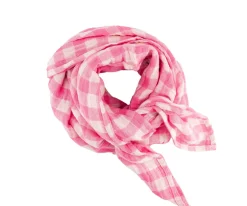 Muselinas Bebé^Rose in April Muselina Bianca Vichy Rose Fluo Talla M