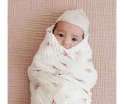 Muselinas Bebé^Cam Cam Muselina Grande Windflower Cream