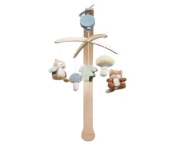 Juguetes Para Recién Nacidos^Little Dutch Móvil Musical Madera Forest Friends FSC