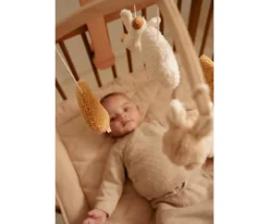 Juguetes Para Recién Nacidos^Little Dutch Móvil Musical Madera Newborn Naturals FSC