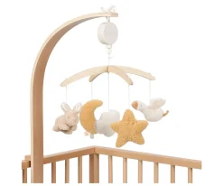 Juguetes Para Recién Nacidos^Little Dutch Móvil Musical Madera Newborn Naturals FSC