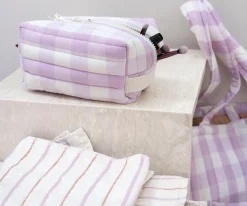 Neceseres^Fabelab Neceser Acolchado Lilac Checks