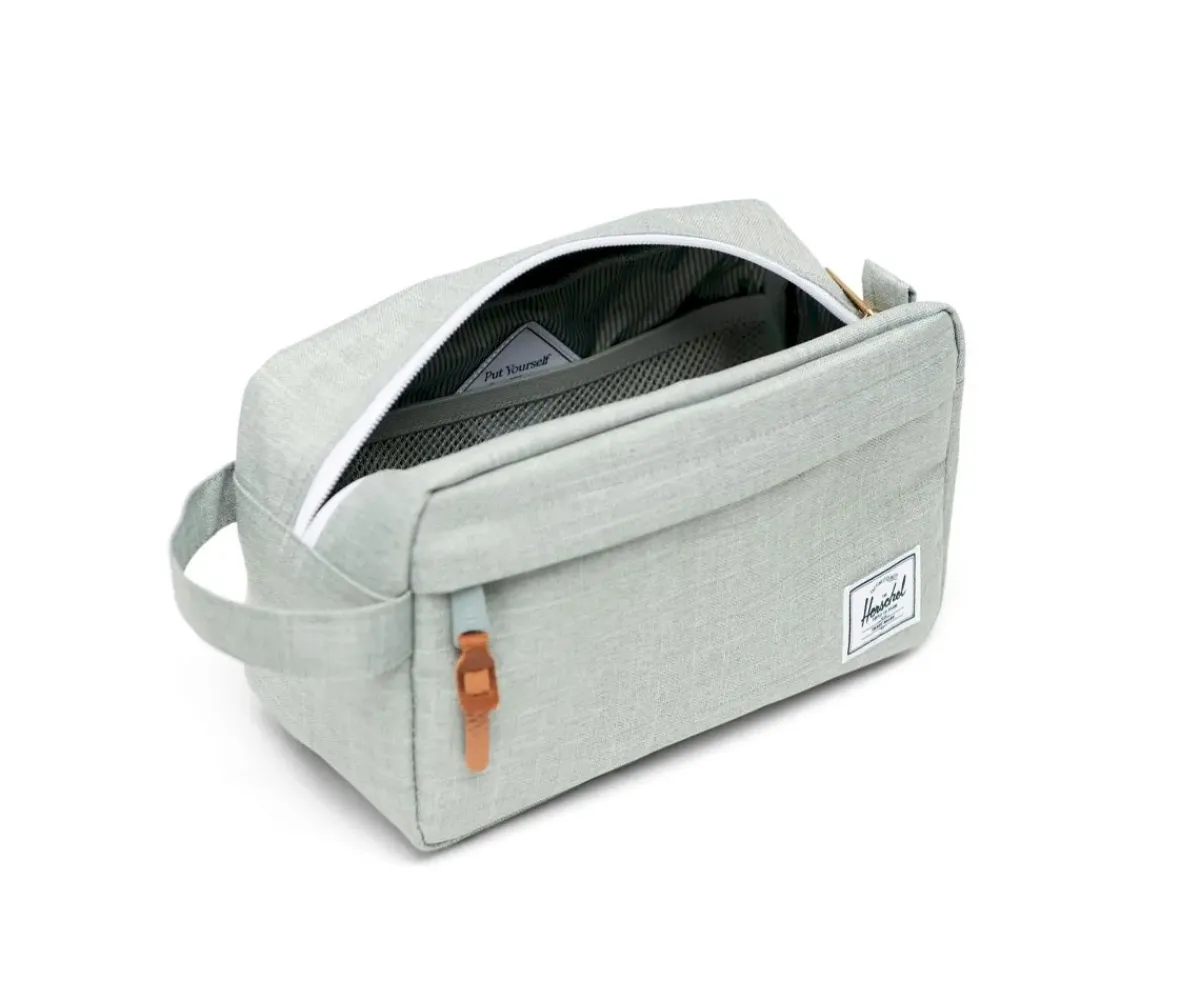 Neceseres^Herschel Neceser Chapter Travel Kit Iceberg Green Crosshatch