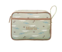 Neceseres^Fresk Neceser de Viaje Impermeable Cocodrilo Personalizable