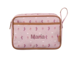 Neceseres^Fresk Neceser de Viaje Impermeable Caballito de Mar Personalizable