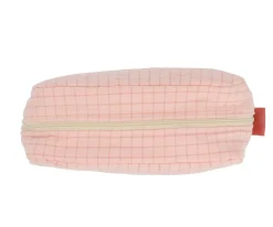Neceseres Bebé Personalizados^Cristina de Jos'h Neceser Grande Nordic Check Blush Personalizable