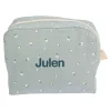 Neceseres^Cristina de Jos'h Neceser Grande Petite Fleur Vert Personalizable