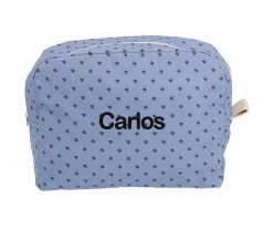 Hot Neceser Grande Star Blue Personalizable Niños Neceseres Bebé Personalizados|Neceseres