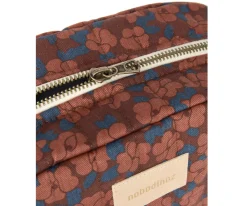 Neceseres^Nobodinoz Neceser Impermeable Hyde Park Maroon Poppies