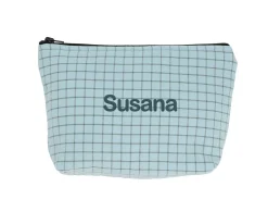 Outlet Neceser Infantil Nordic Check Blue Personalizable Niños Neceseres|Neceseres Bebé Personalizados