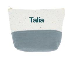 Online Neceser Infantil Rainbow Dots Azul Personalizable Niños Neceseres Bebé Personalizados|Neceseres